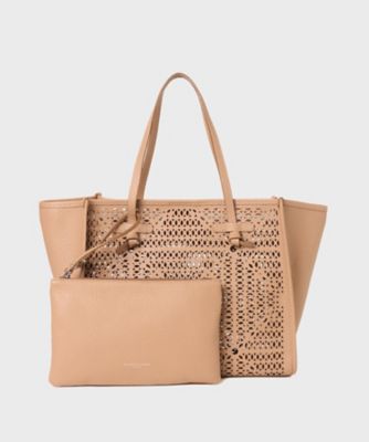 Lorena BenattiプルオーバライトベイジュL ゆったりサイズイタリア製 マルチェッラ M BS 12390 LNR | GIANNI CHIARINI (Women